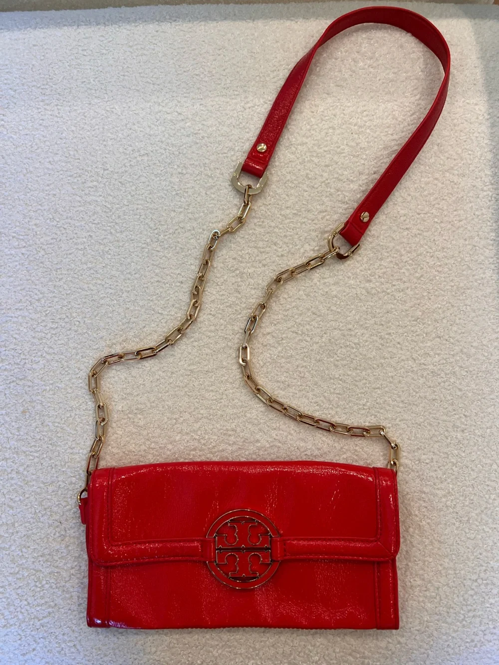 Tory Burch bright red